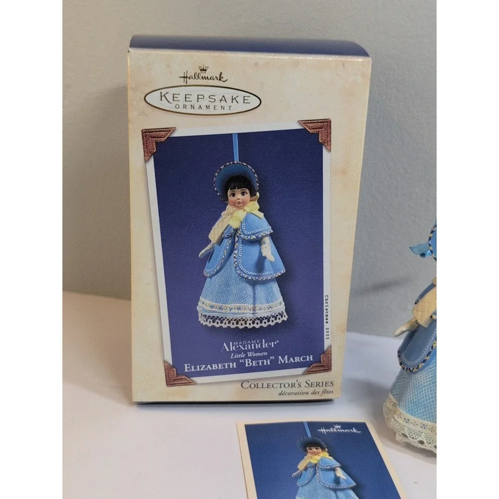 Hallmark Keepsake‎ Ornament Madame Alexander Little Women Elizabeth Beth March